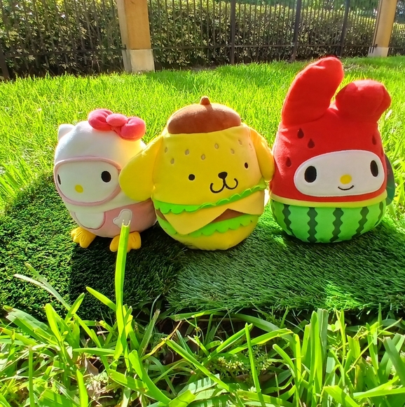 Hello Kitty Other - Hello Kitty Watermelon Scuba Burger  Summer Edition ☀️ Sanrio all 3 set